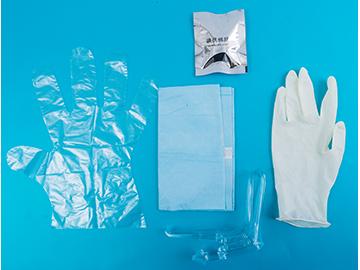 Disposable Gynecological Examination Kit. 